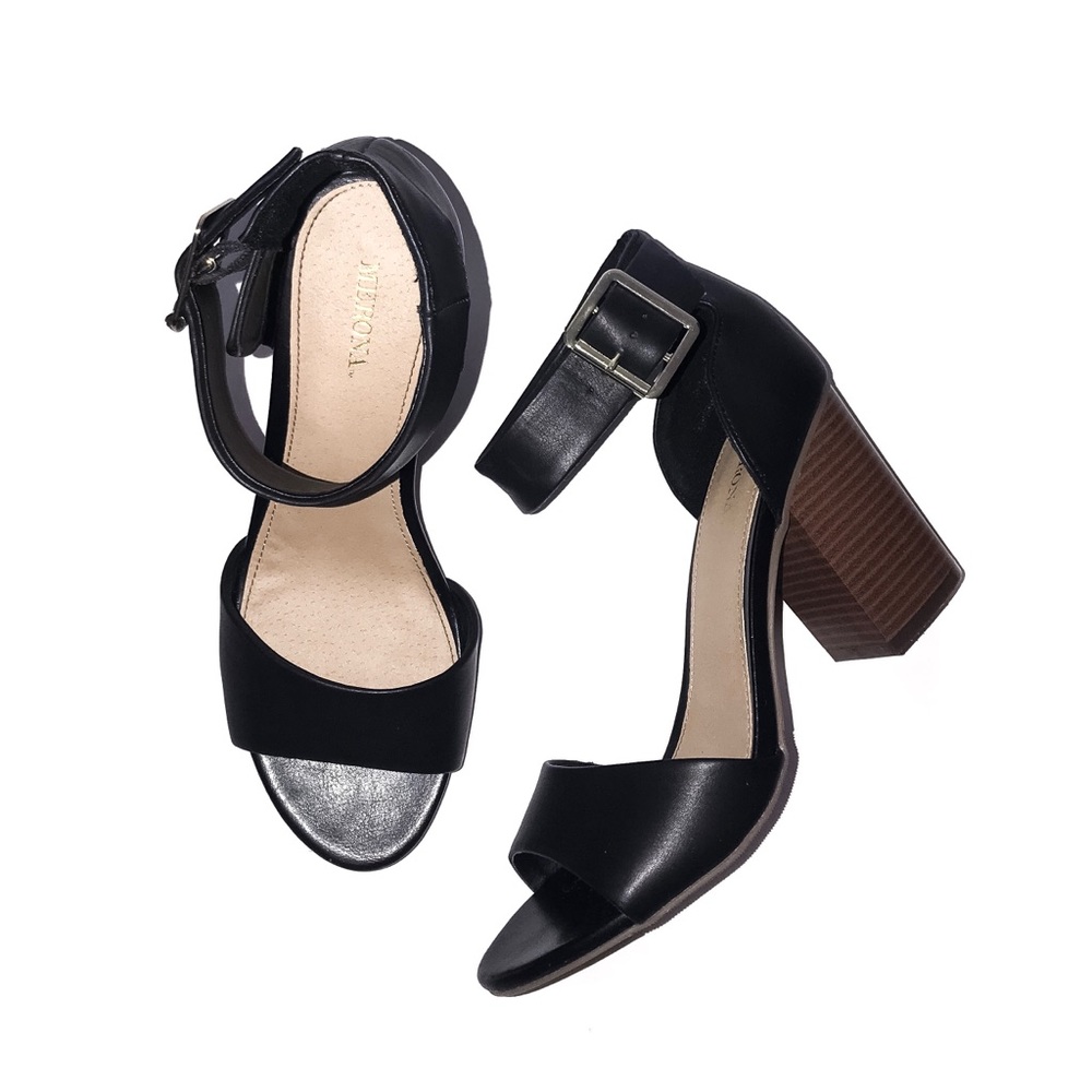 Black Merona Wedges
